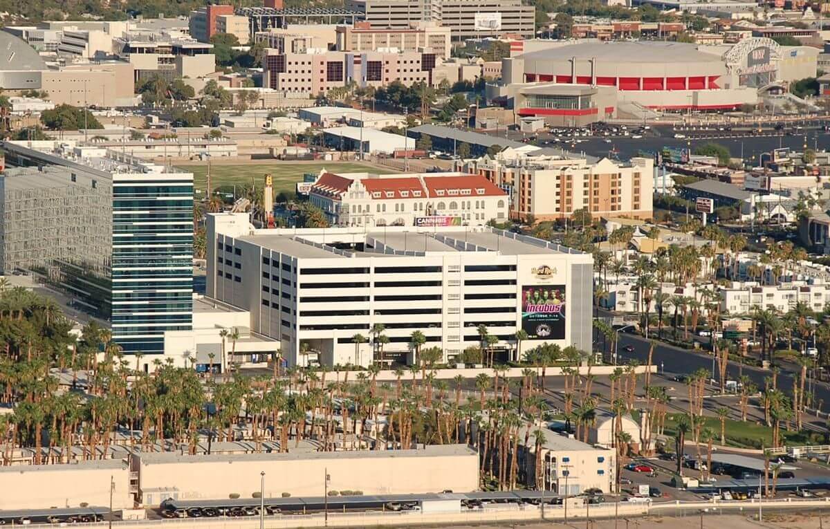 Hard Rock Hotel parking garage