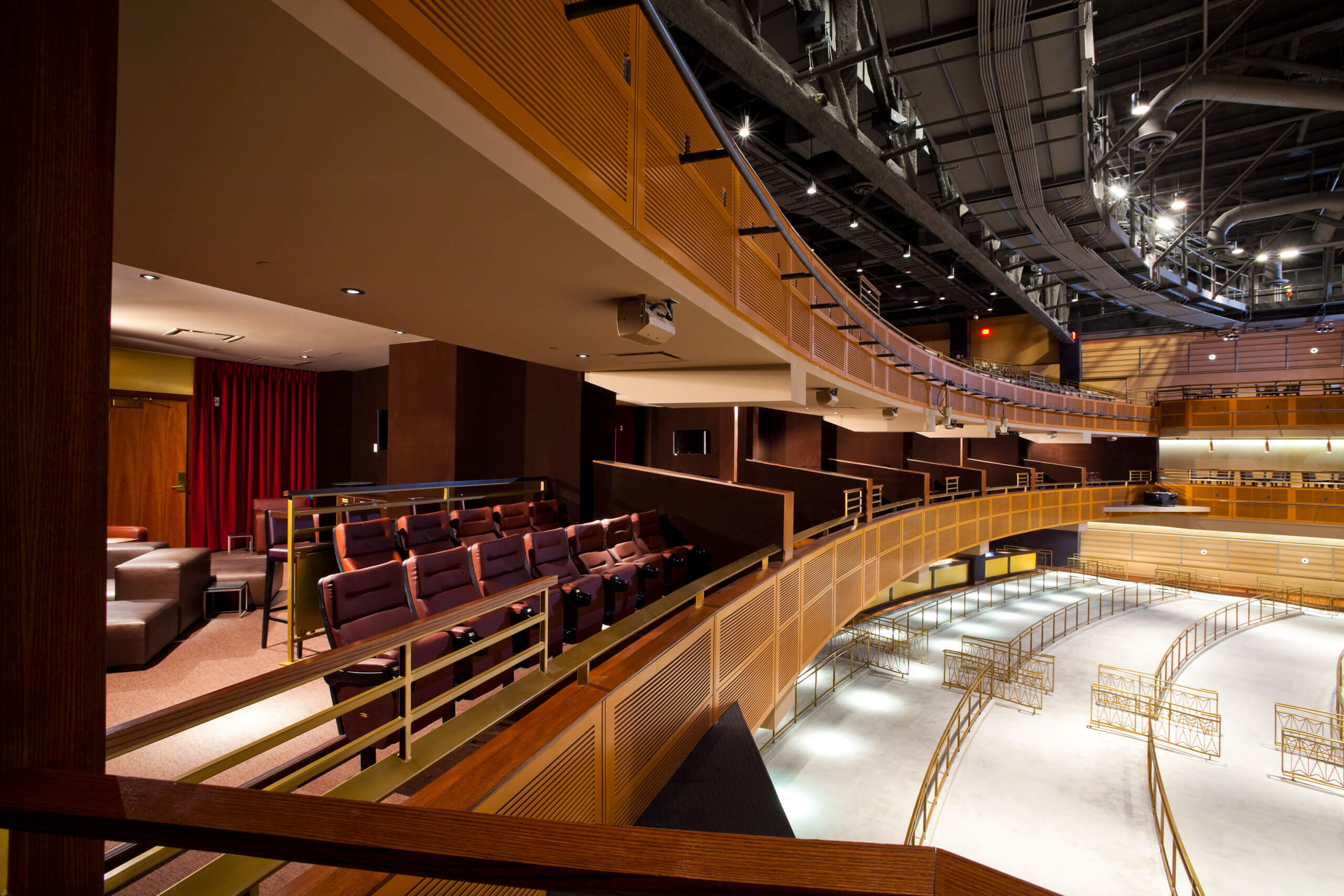 The Joint balcony seating