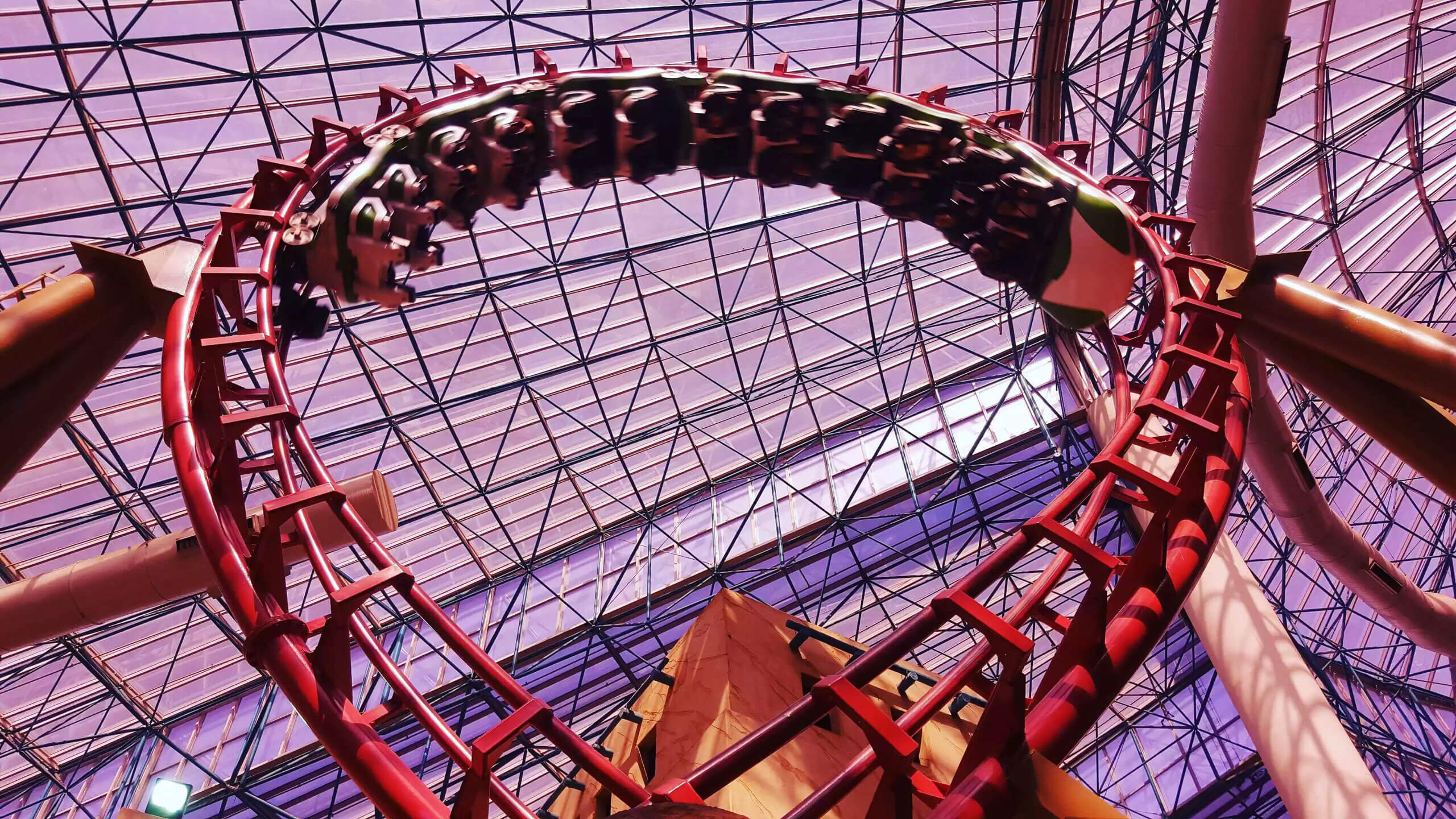Roller Coaster at the Adventure Dome