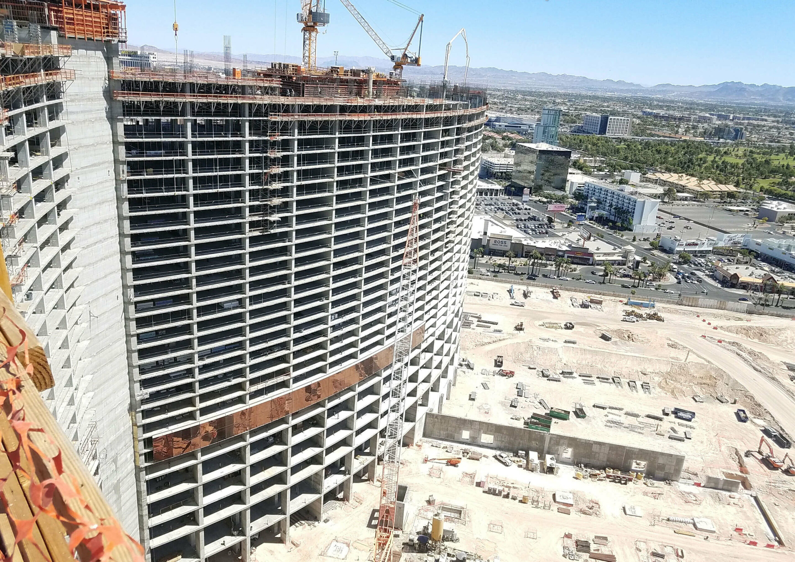 Resorts World under construction